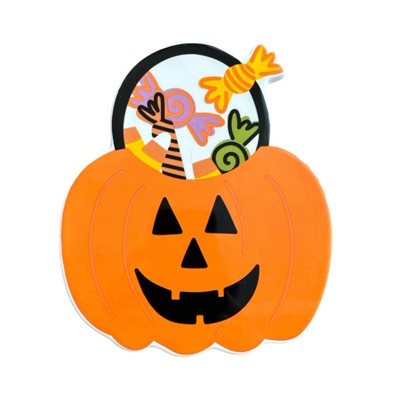 Coton Colors Other - Coton Colors Orange Pumpkin with Candy Design